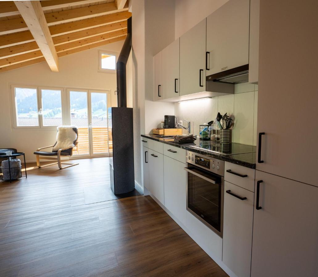 Chuenislodge2- Zwei Balkone, Gemuetlicher Kamin, Top Aussicht Adelboden Ngoại thất bức ảnh