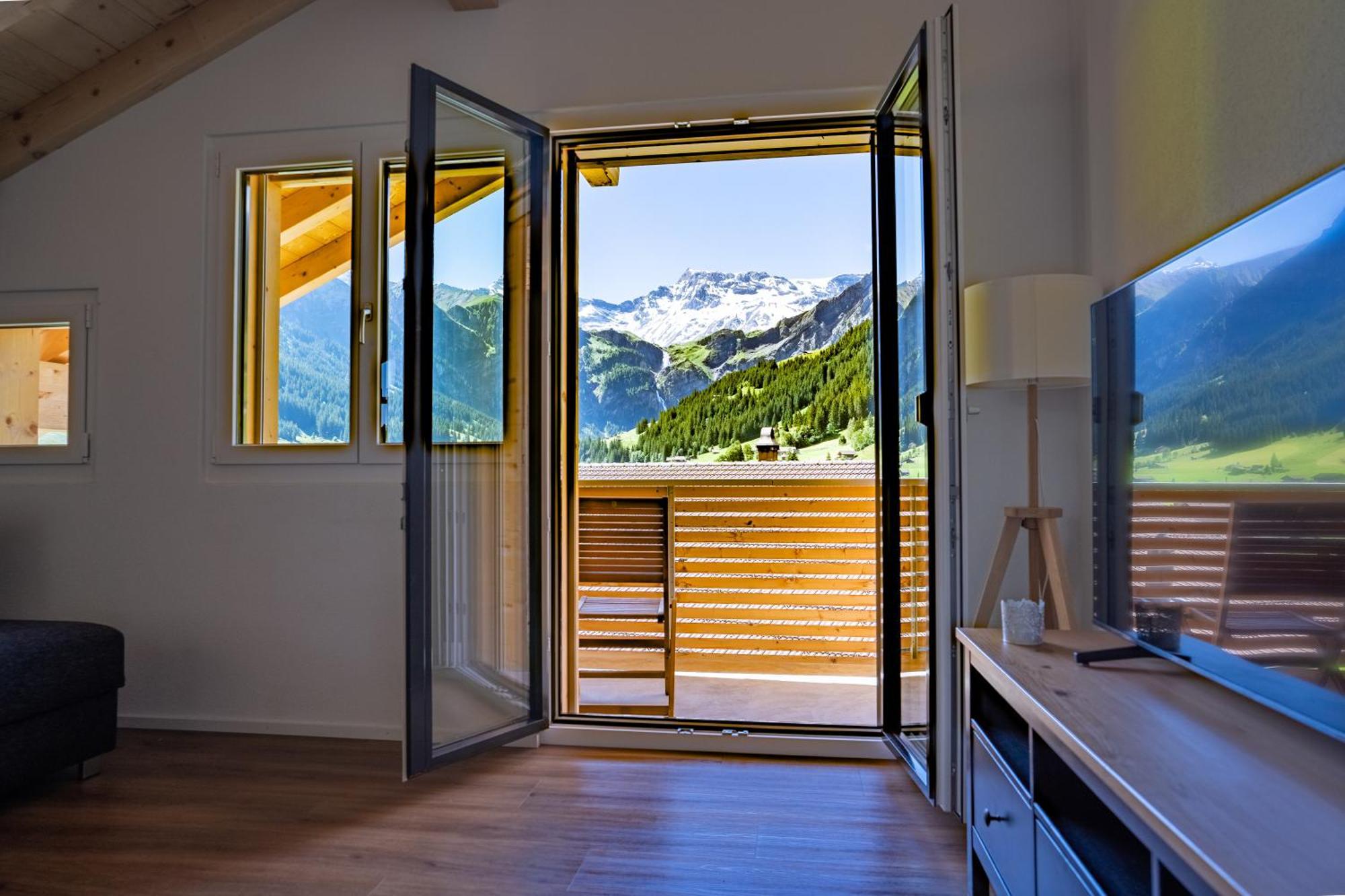 Chuenislodge2- Zwei Balkone, Gemuetlicher Kamin, Top Aussicht Adelboden Ngoại thất bức ảnh